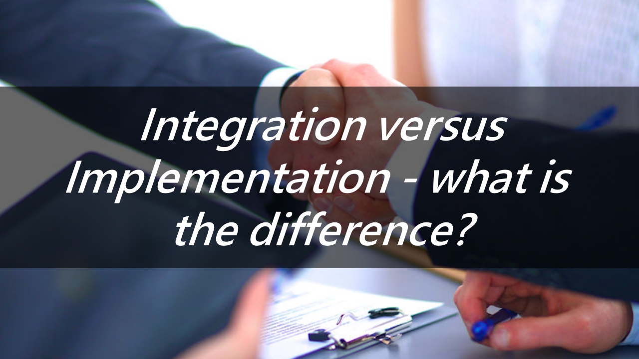 Integration Versus Implementation What The The Anti Marketer